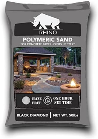 Rhino Power Bond Plus - Polymeric Sand for Pavers and Stone Joints up to a Maximum of 2 inches.