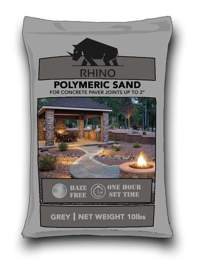 Rhino Power Bond Plus - Polymeric Sand for Pavers and Stone Joints up to a Maximum of 2 inches.